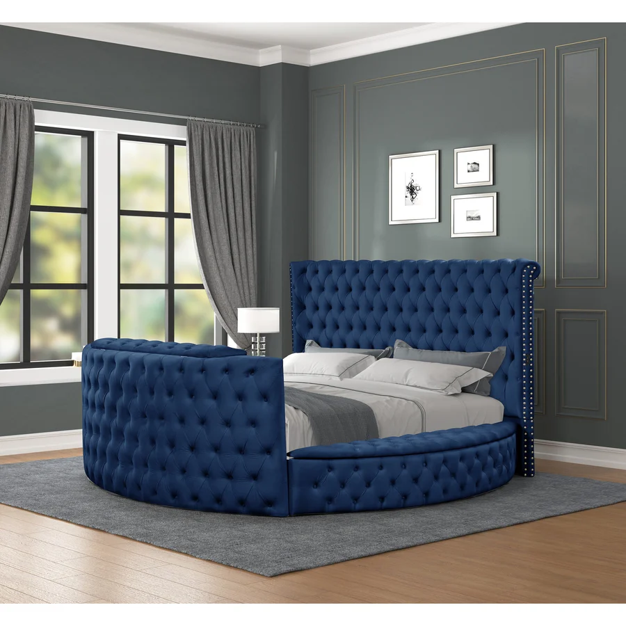 Maya-4-Pc-with-Vanity-Queen-Bedroom-Set-Gray